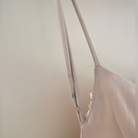 Lucy in the Sky Starstruck Strappy Nude dress - Picture 5 of 6